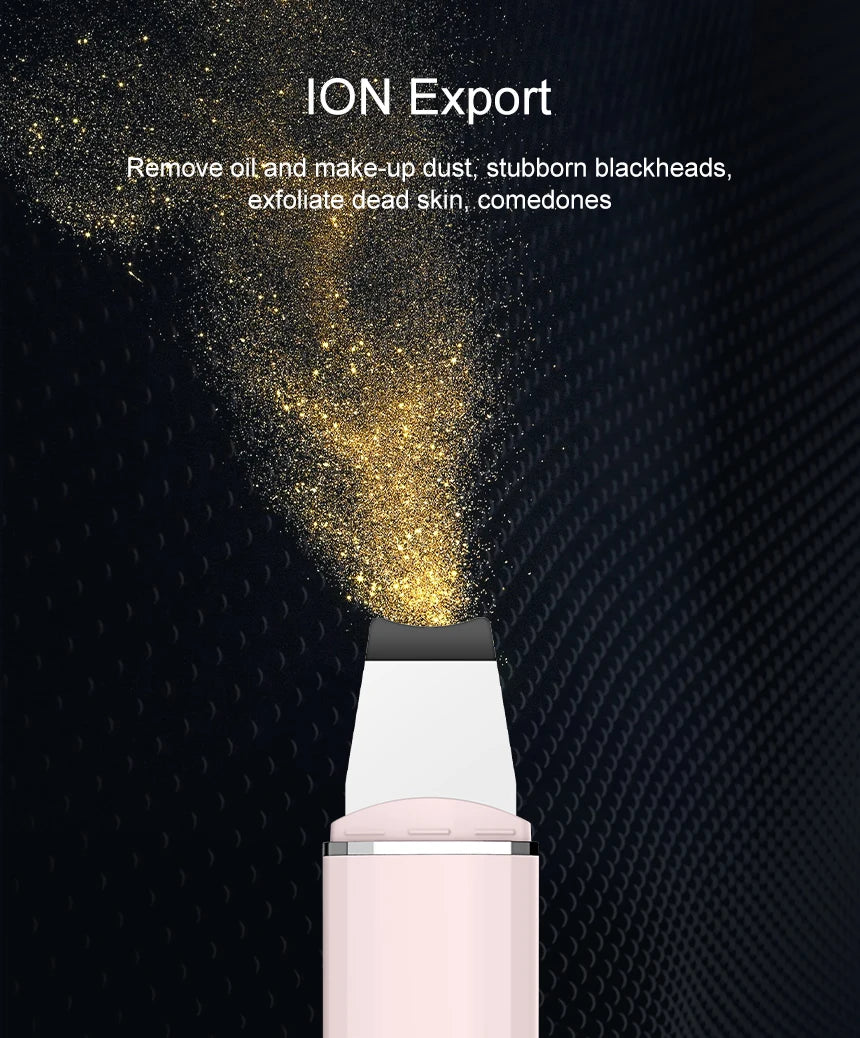 ANLAN Ultrasonic Skin Scrubber – Deep Pore Cleansing & Gentle Facial Exfoliation Tool