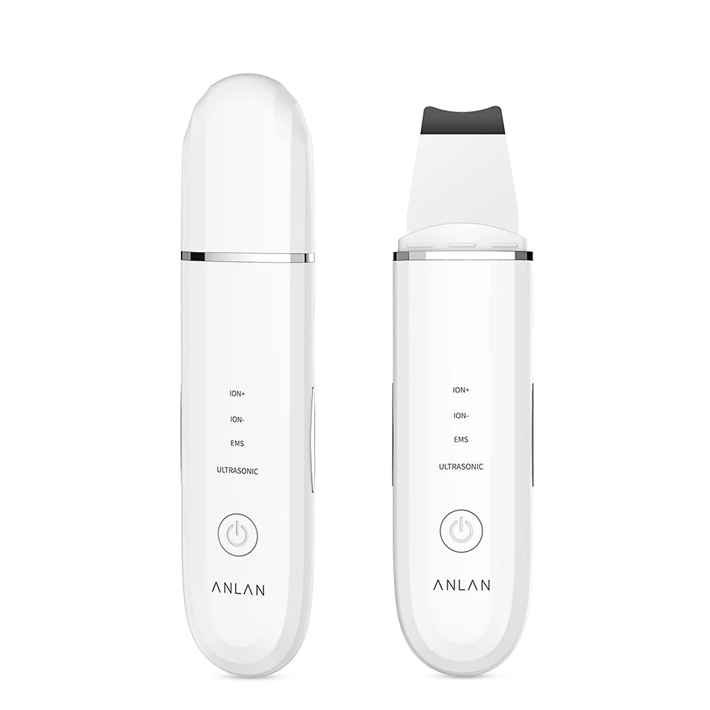 ANLAN Ultrasonic Skin Scrubber – Deep Pore Cleansing & Gentle Facial Exfoliation Tool