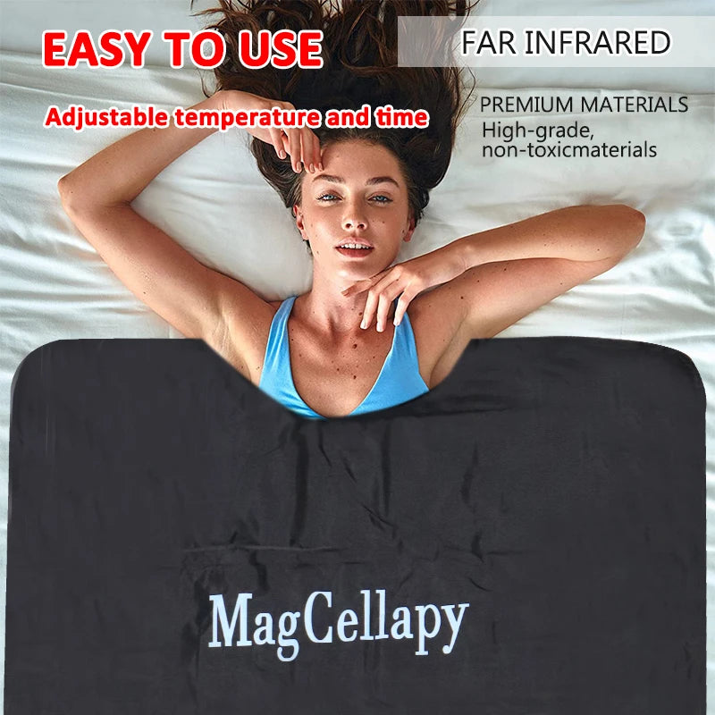 InfraTherm™ Heated Relaxation Blanket – Personal Sauna Massage Wrap
