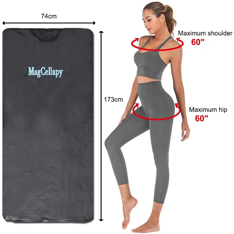 InfraTherm™ Heated Relaxation Blanket – Personal Sauna Massage Wrap