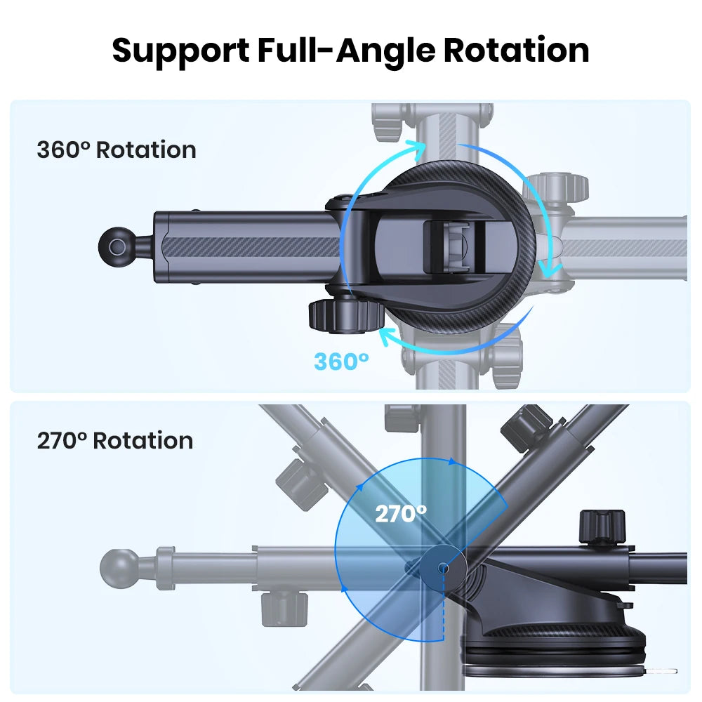 Magnetic Car Phone Mount – Hands-Free Dashboard & Vent Holder