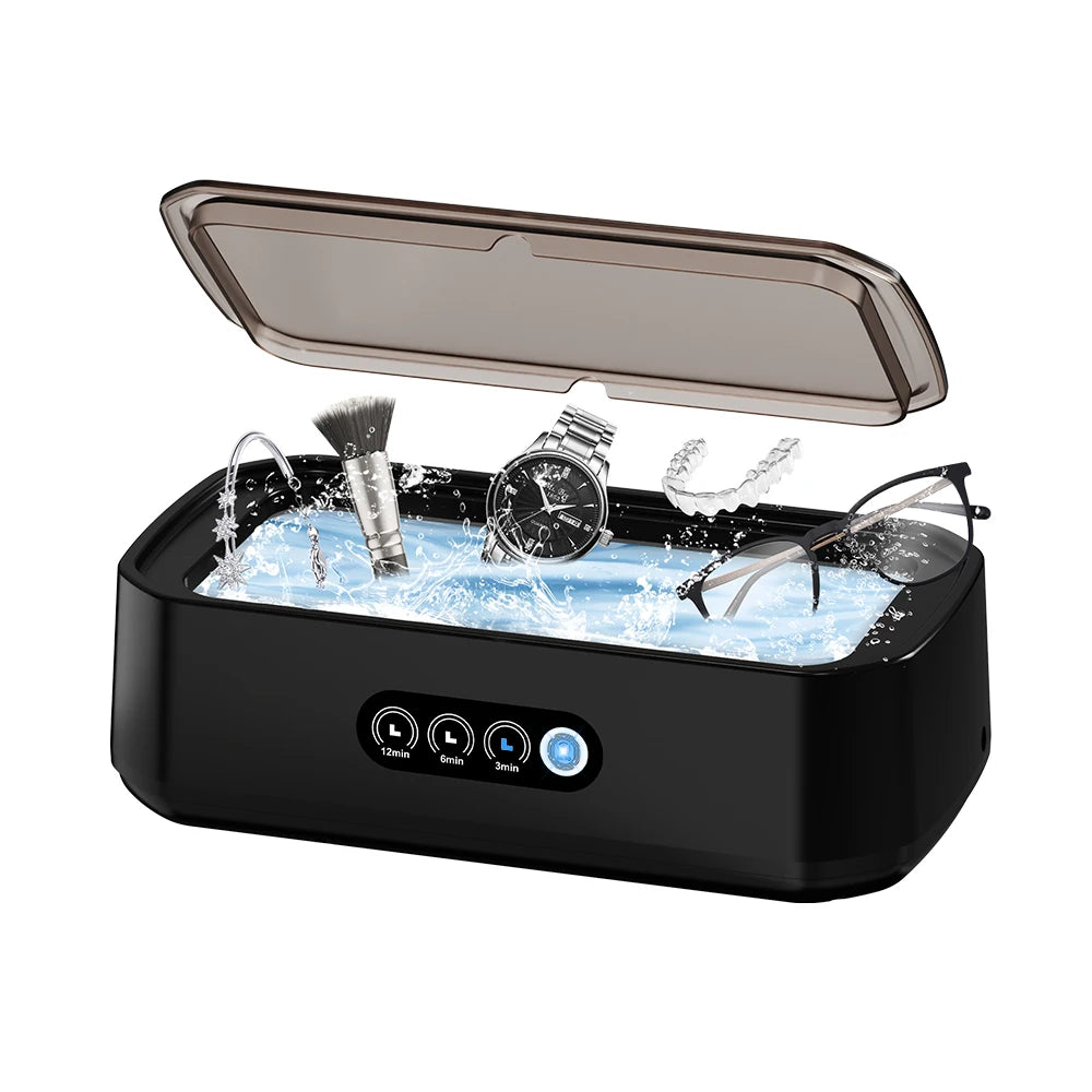 LifeSimpl — 650ml Ultrasonic Cleaner for Jewelry, Glasses & Watches (US Plug)