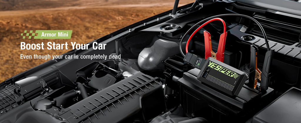 🇺🇸 YESPER 1200A Portable Car Jump Starter (USA Stock) – Compact Emergency Power for Gas & Diesel Engines