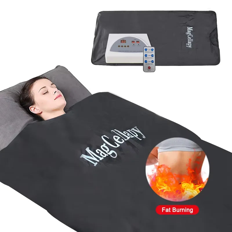 InfraTherm™ Heated Relaxation Blanket – Personal Sauna Massage Wrap