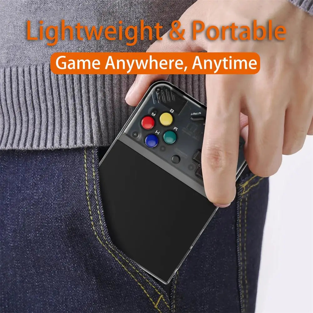 MIYOO Mini Plus Retro Handheld Game Console (64GB) – 
Portable Classic Gaming System with 3.5” IPS Screen