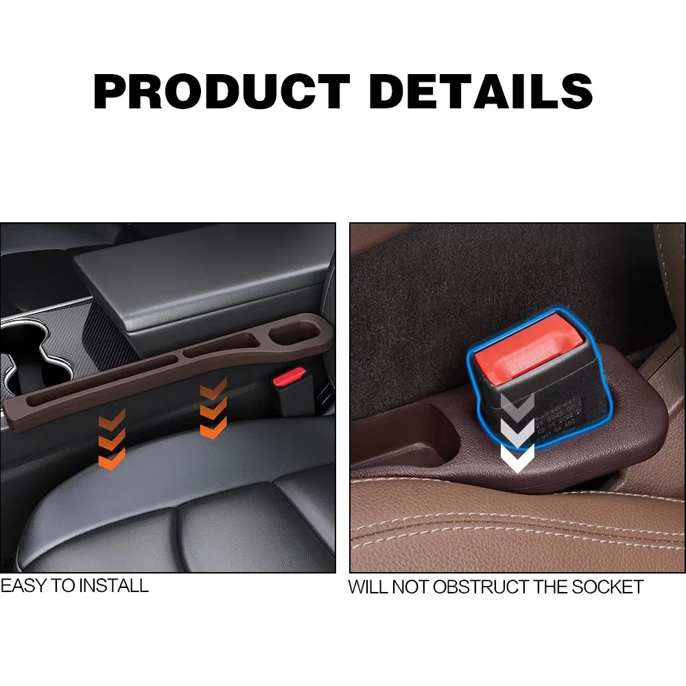 Car Seat Gap Filler (2-Pack) – Stop Lost Phones, Keys & Coins
