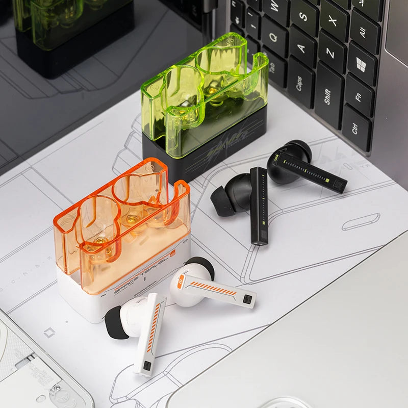 MOONDROP Space Travel 2 Wireless Earphones – Bluetooth 6.0 ANC TWS In-Ear Headphones with Low-Latency Gaming Mode