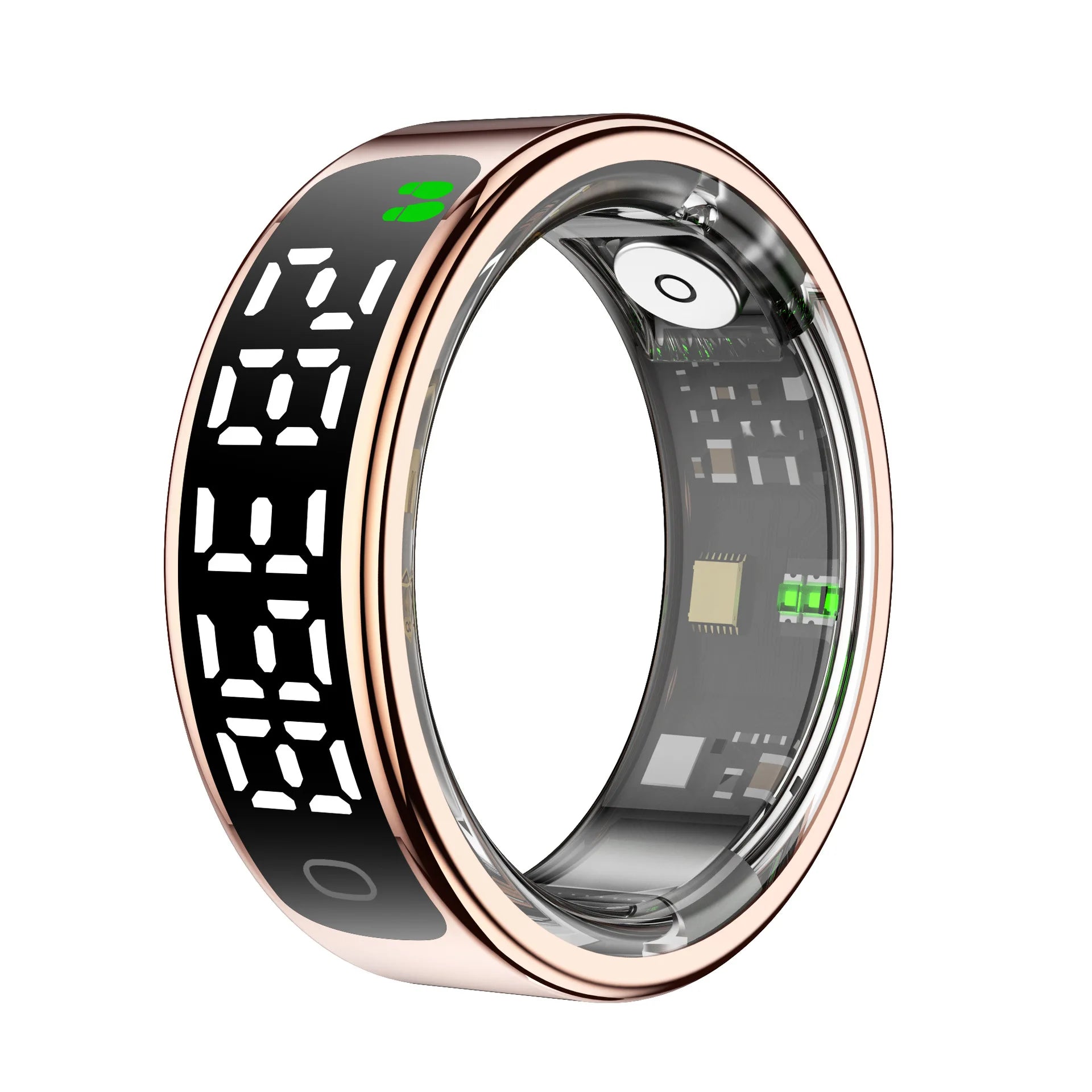 R13 Smart Health Tracking Ring with Touch Display – Fitness & Sleep Monitor
