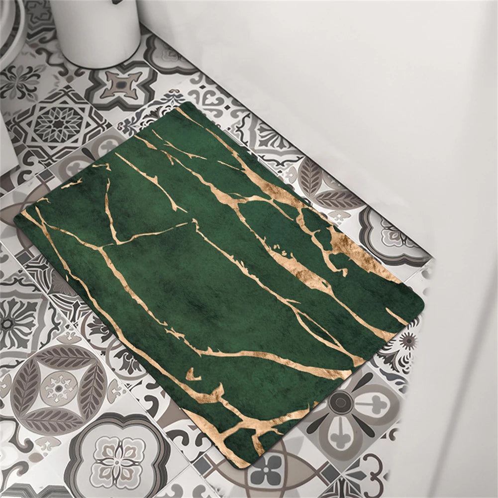 Quick-Dry Diatomite Bathroom Mat — Non-Slip Stone Absorbent Floor Rug