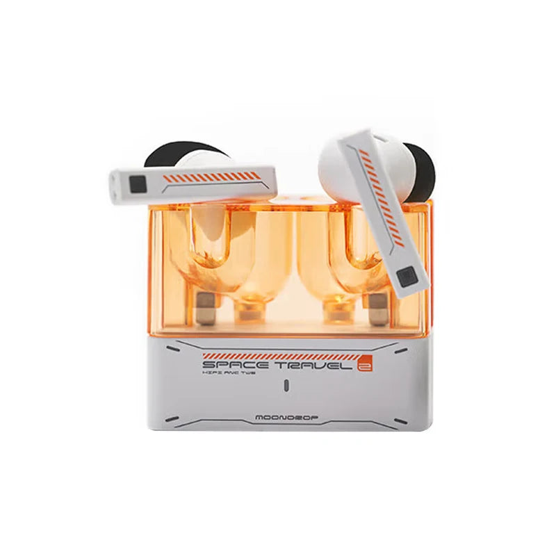 MOONDROP Space Travel 2 Wireless Earphones – Bluetooth 6.0 ANC TWS In-Ear Headphones with Low-Latency Gaming Mode