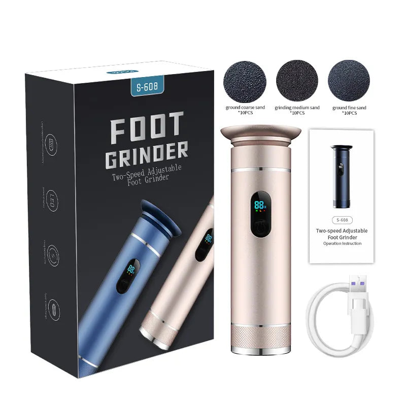 Electric Foot Callus Remover – Smooth Heels & Cracked Skin Care