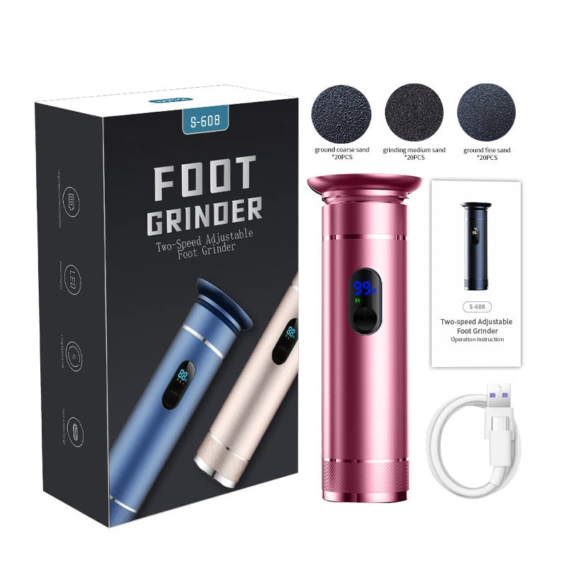 Electric Foot Callus Remover – Smooth Heels & Cracked Skin Care