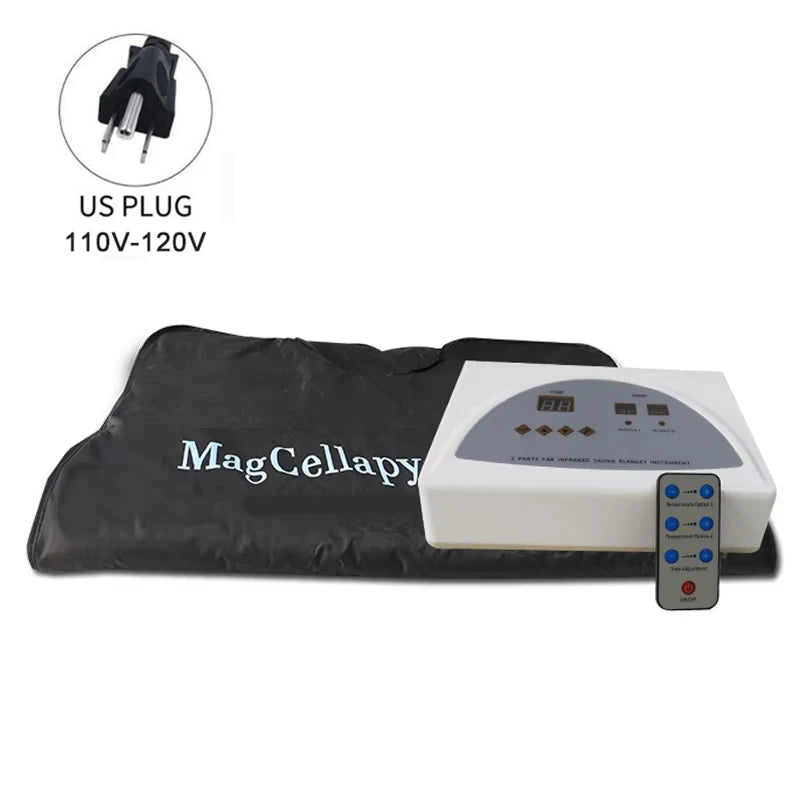 InfraTherm™ Heated Relaxation Blanket – Personal Sauna Massage Wrap