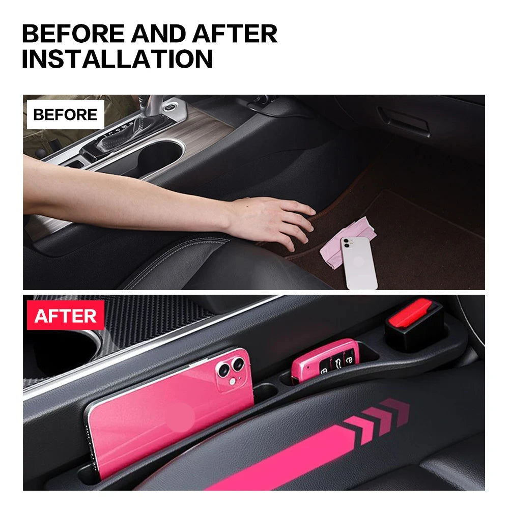Car Seat Gap Filler (2-Pack) – Stop Lost Phones, Keys & Coins