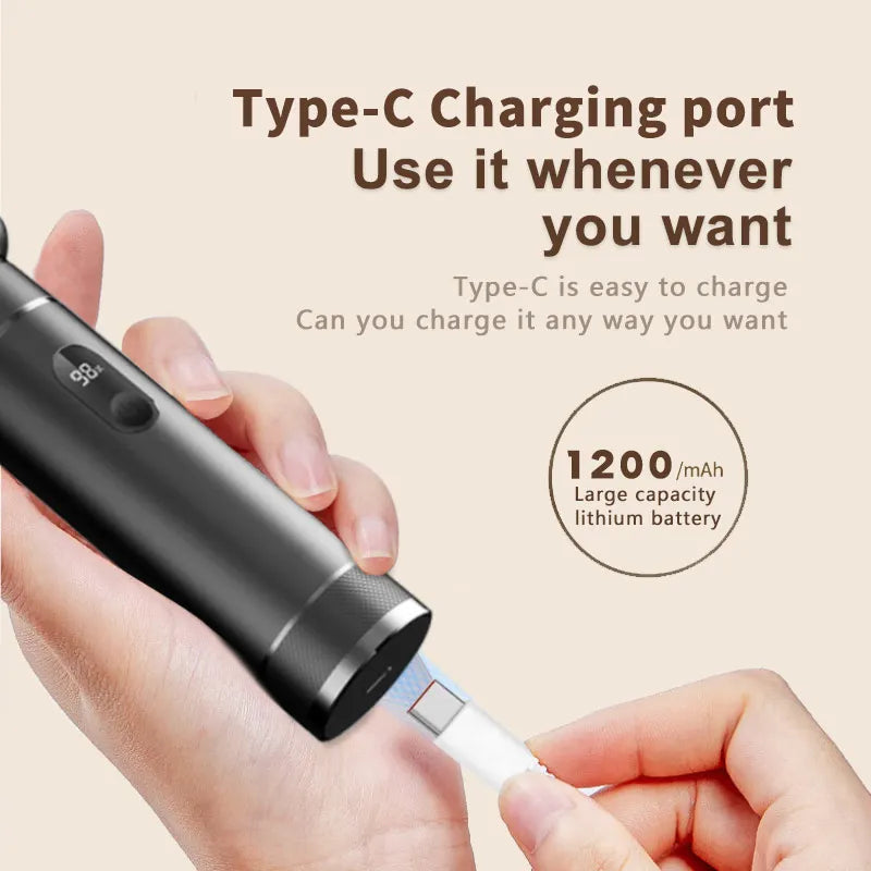 Electric Foot Callus Remover – Smooth Heels & Cracked Skin Care