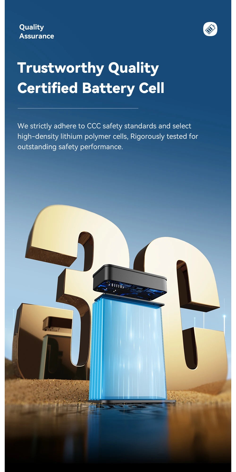 LifeSimpl— Batterie externe 20 000 mAh PD 65 W à charge rapide pour téléphone, tablette et ordinateur portable