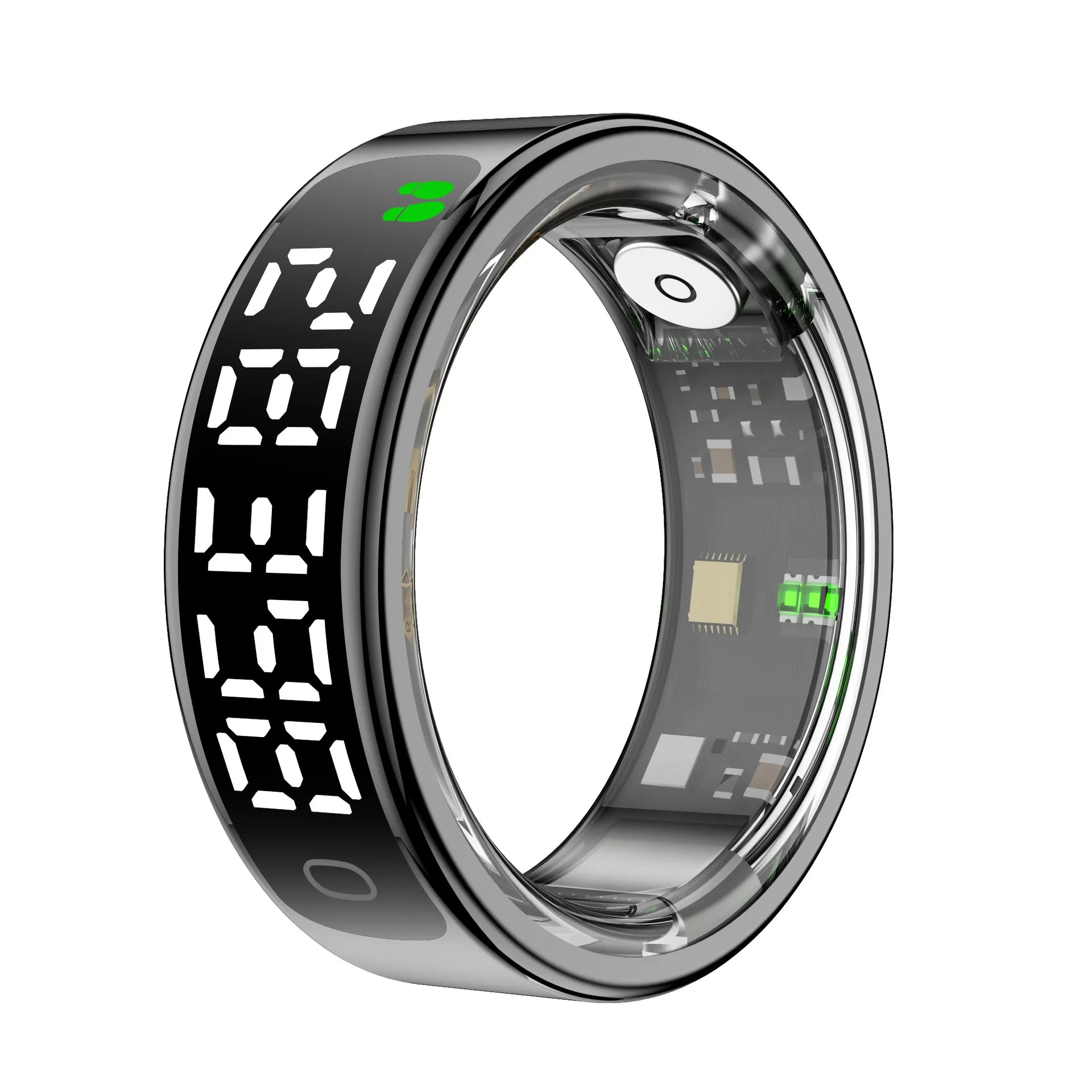 R13 Smart Health Tracking Ring with Touch Display – Fitness & Sleep Monitor