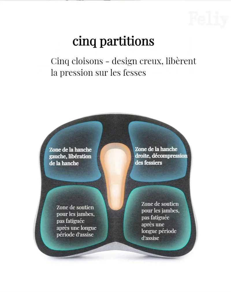 LifeSimpl Pressure-Relief Seat Cushion