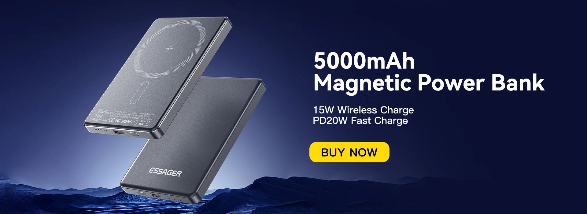 LifeSimpl— Batterie externe 20 000 mAh PD 65 W à charge rapide pour téléphone, tablette et ordinateur portable