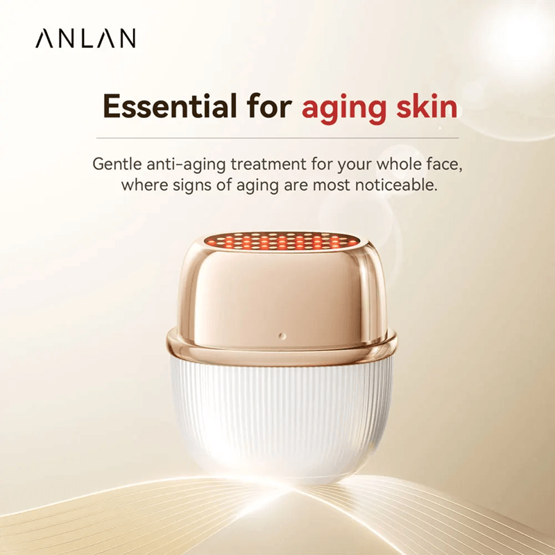 ANLAN Multi-Polar RF Facial Massager – EMS LED Skin Firming Beauty Device